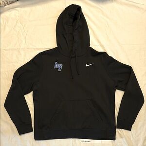 Nike Women’s Black Hoodie Sweatshirt - Air Force - Size XL